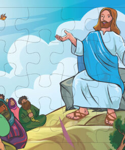 Tranh ghép hình 3+ | Chúa Giê-xu giảng trên núi