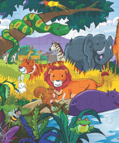 Tranh ghép hình 7+ | Muôn thú trong vườn Ê-đen